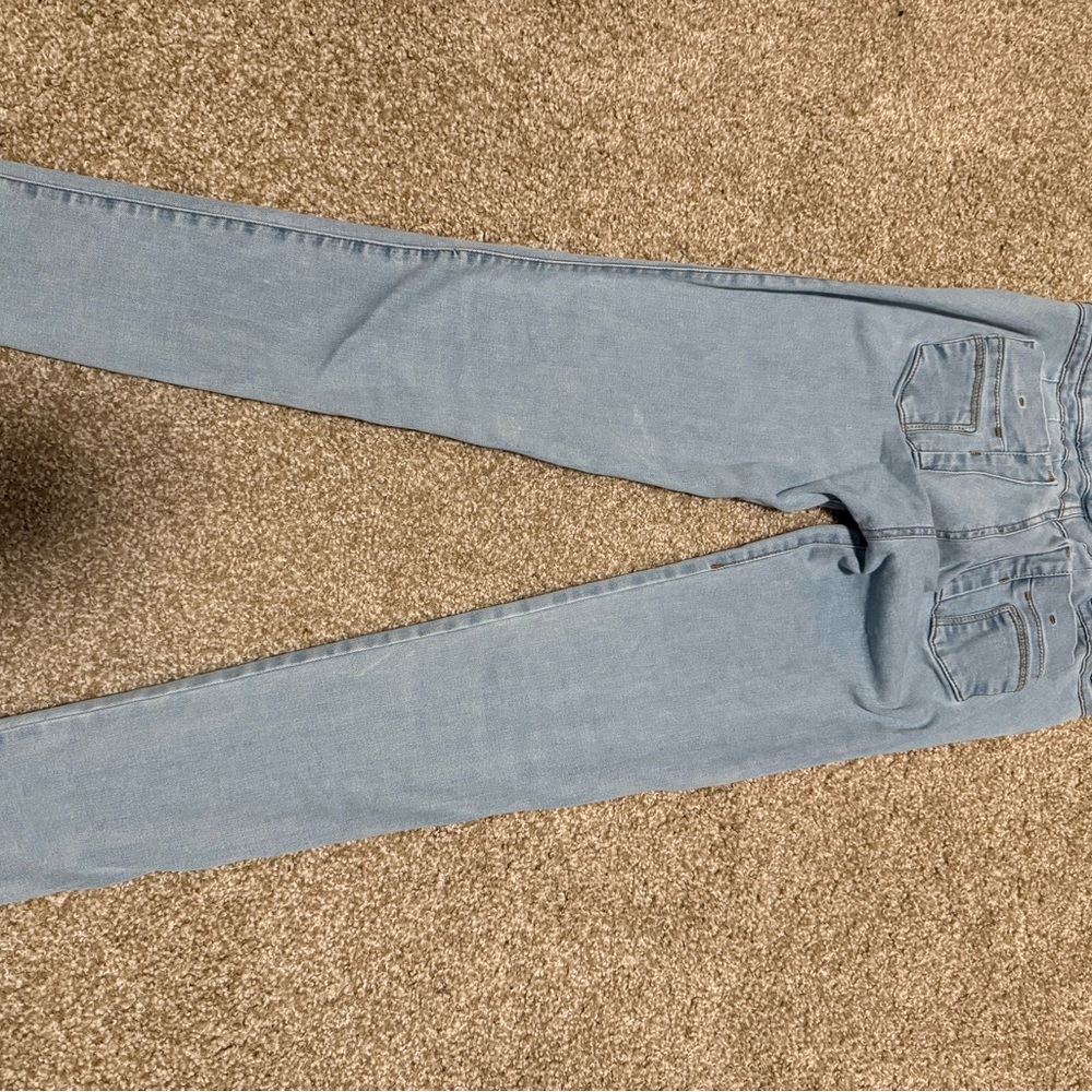 Nicolette Columbian Classic Light Blue Skinny Jeans - Picture 3 of 5